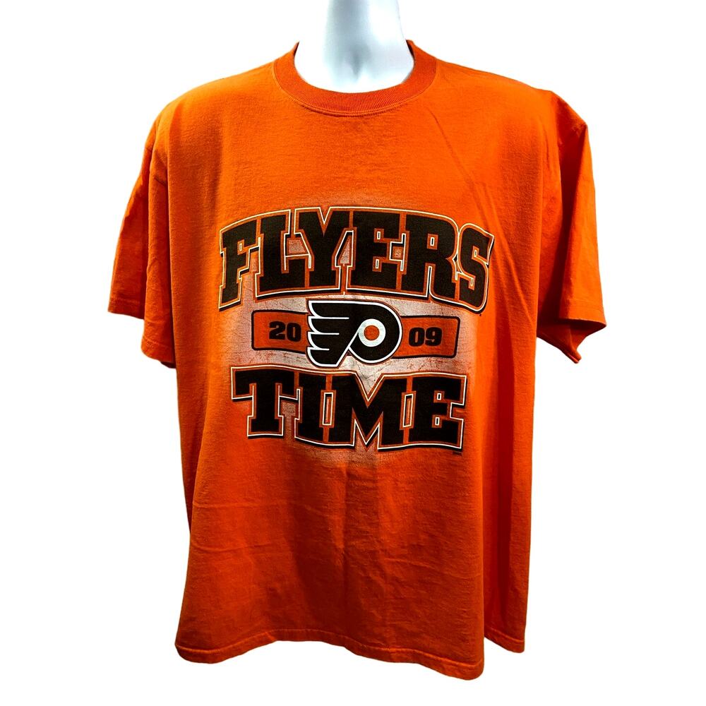 Vintage Philadelphia Flyers Hockey T-Shirt Men's X Large SS Flyers time